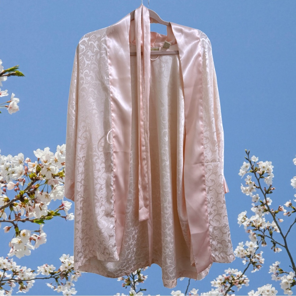 Vintage Victoria’s Secret Dressing Gown, Pink One Size
